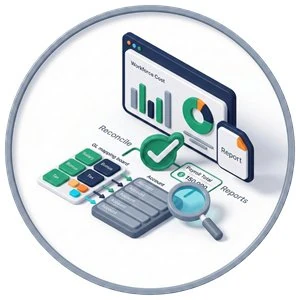 Illustration of management reporting